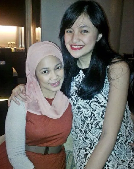 Marshanda damai dengan sang ibunda / © Instagram