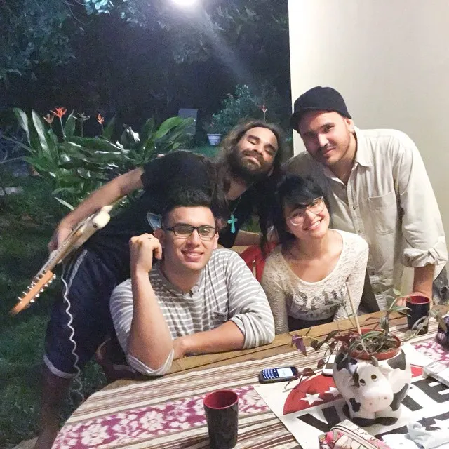 Marshanda pose bersama para bule / © Instagram