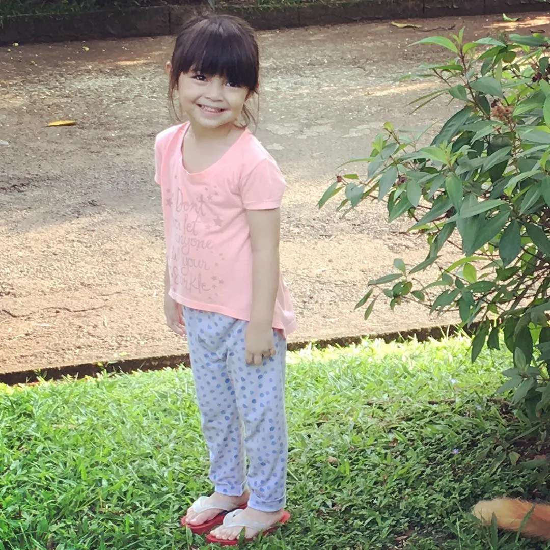 Kangen berat, Caca posting foto Sienna © Instagram/marshanda99