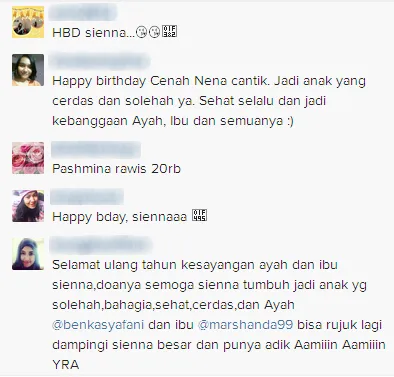 Komentar netizen akan foto di atas / © Instagram