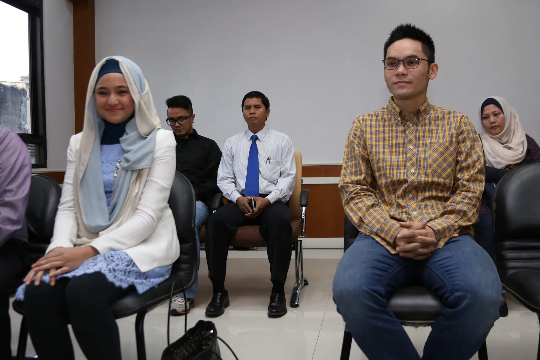 Marshanda dan Ben Kasyafani Sidang Pertama © KapanLagi.com/Budy Santoso