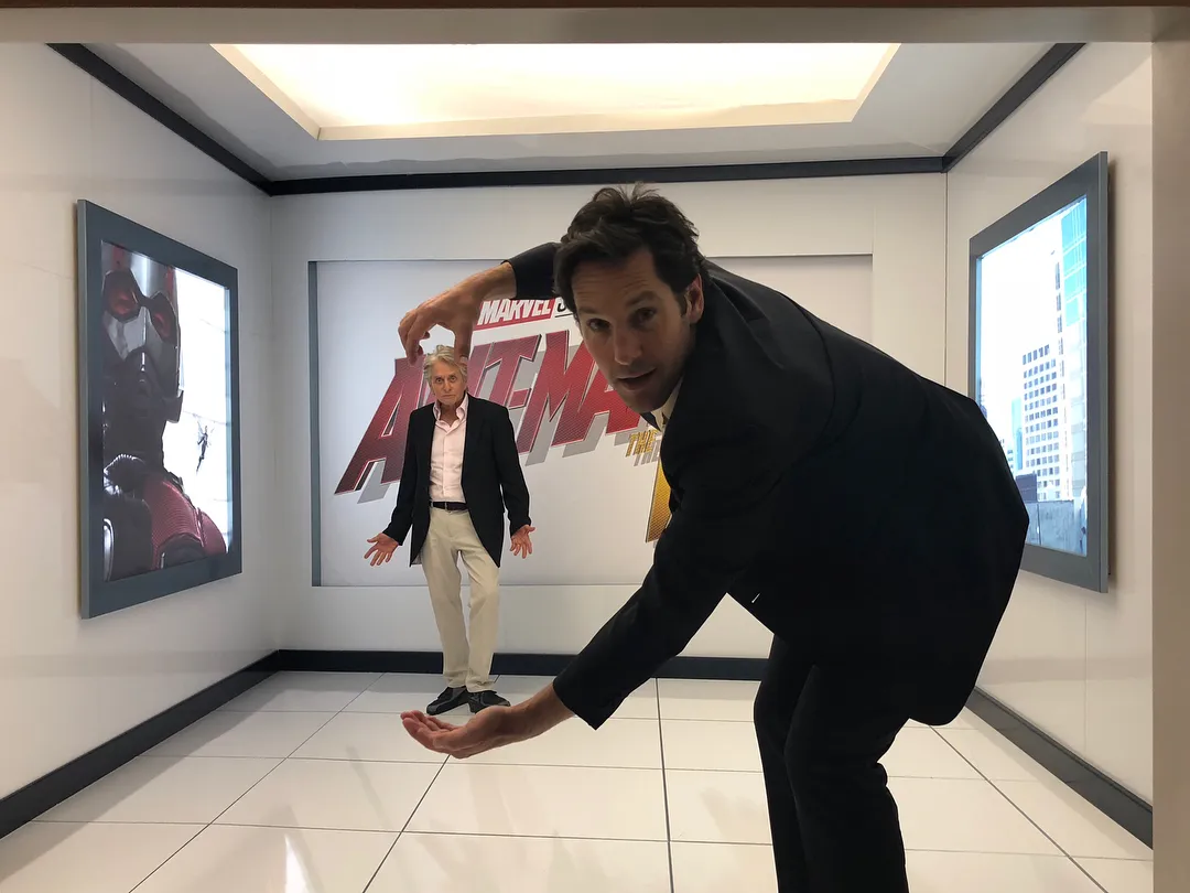 Paul Rudd miliki beban cukup banyak di film keduanya ini. (instagram.com/marvelstudios)
