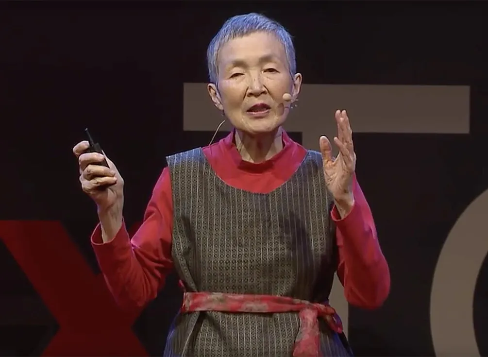 Nenek Masako yang berhasil membuat aplikasi hiburan di iPhone untuk para lansia © Newseed
