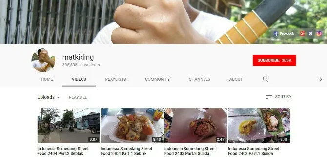 Mat Kiding (credit : youtube.com/matkiding)