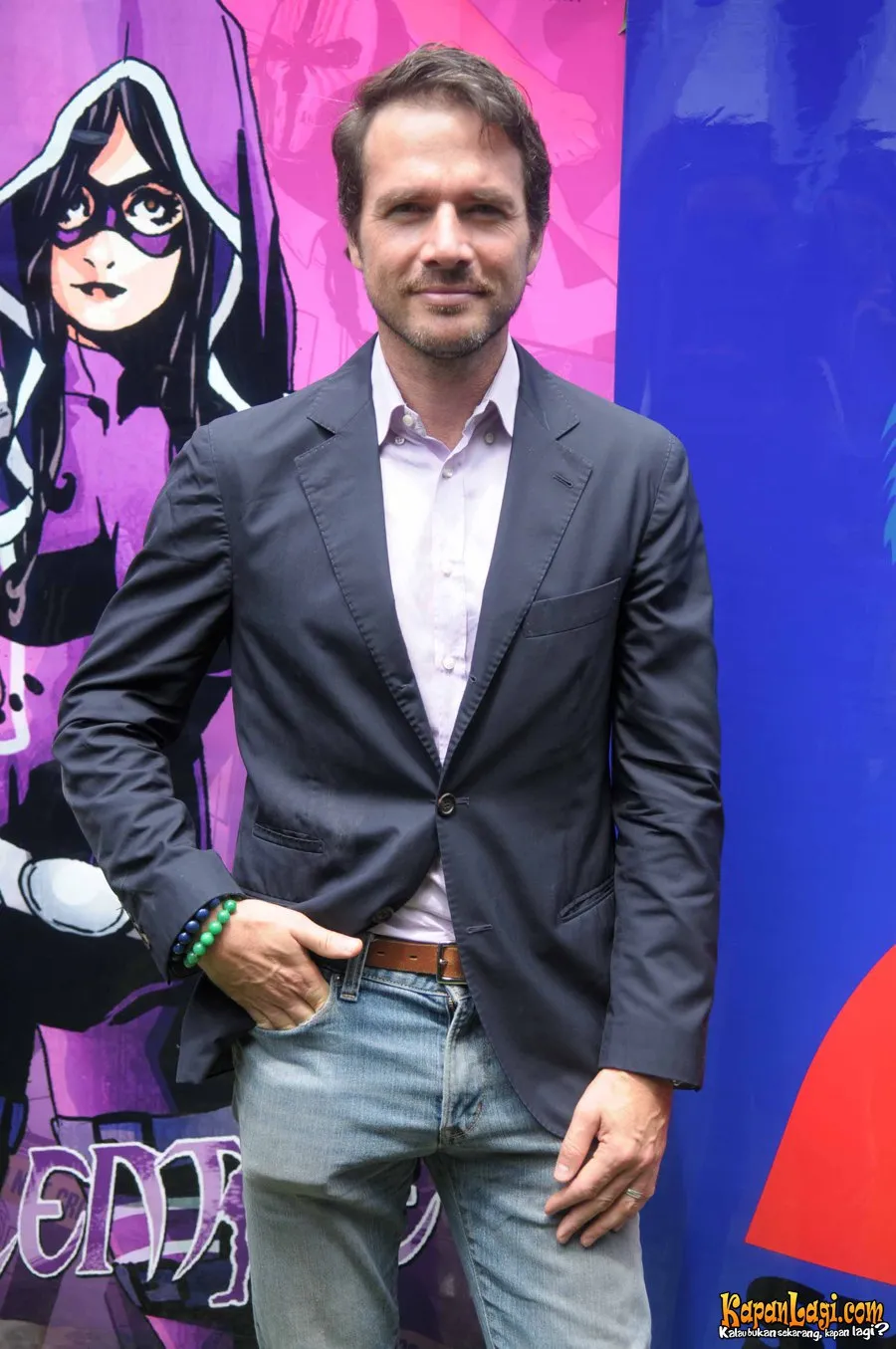 Matthew Settle bikin budget VALENTINE membengkak/©Kapanlagi.com®/Bayu Herdianto