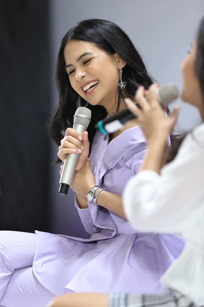 Maudy Ayunda ingin pergi umrah bareng sang mama © KapanLagi.com/Adrian Utama Putra