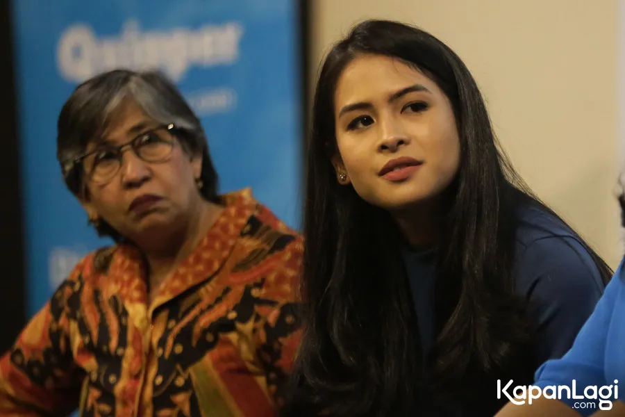 Maudy saat bicara tentang pendidikan © KapanLagi.com®/Budy Santoso