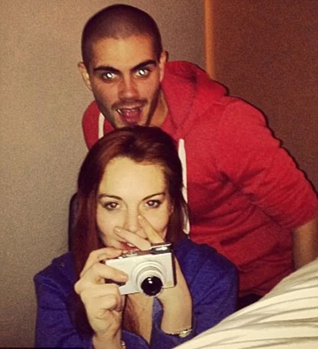 Max George - Lindsay Lohan @ dailymail.co.uk
