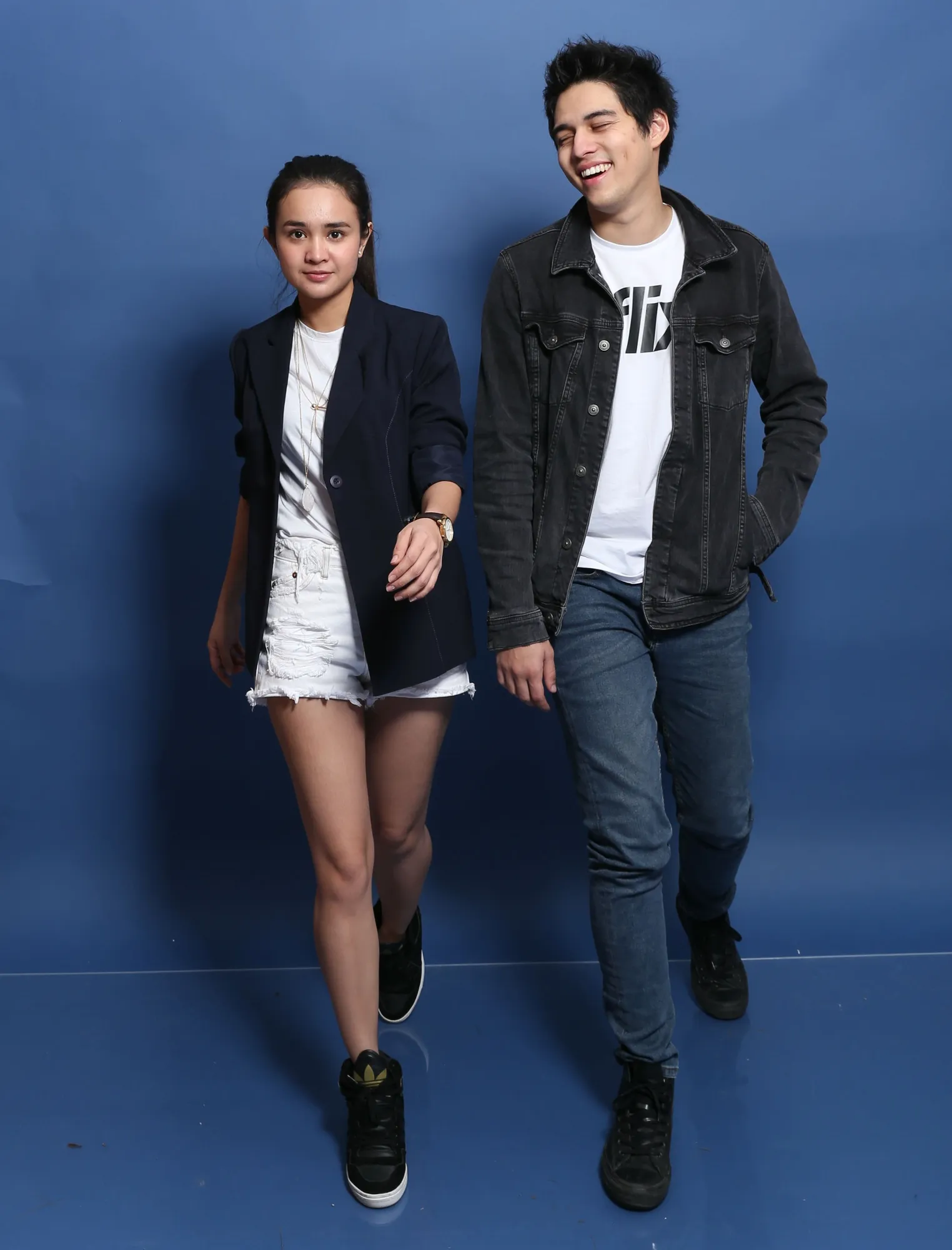 Michelle Ziudith & Maxime Bouttier © Kapanlagi/Agus Apriyanto