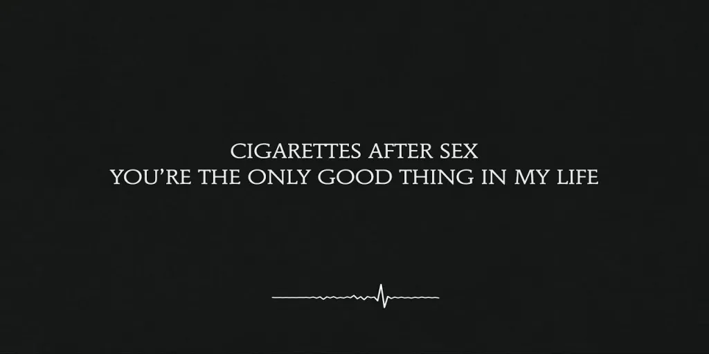 Cigarettes After Sex - You're the Only Good Thing in My Life (Terjemahan)