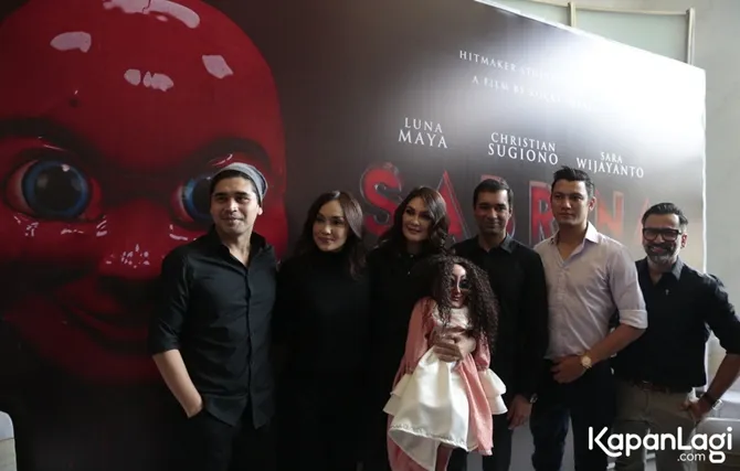 Bersama Christian Sugiono, Luna Maya akan berperan dalam film SABRINA © KapanLagi.com/Muhammad Akrom Sukarya