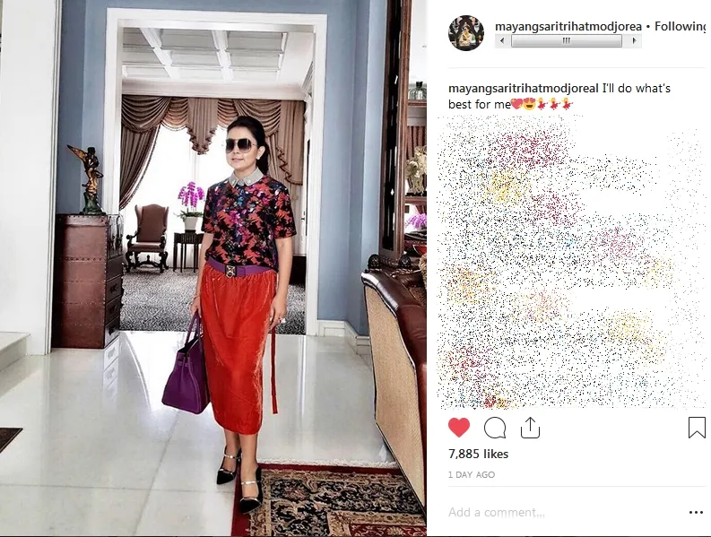 Mayangsari ©instagram.com/mayangsaritrihatmodjoreal
