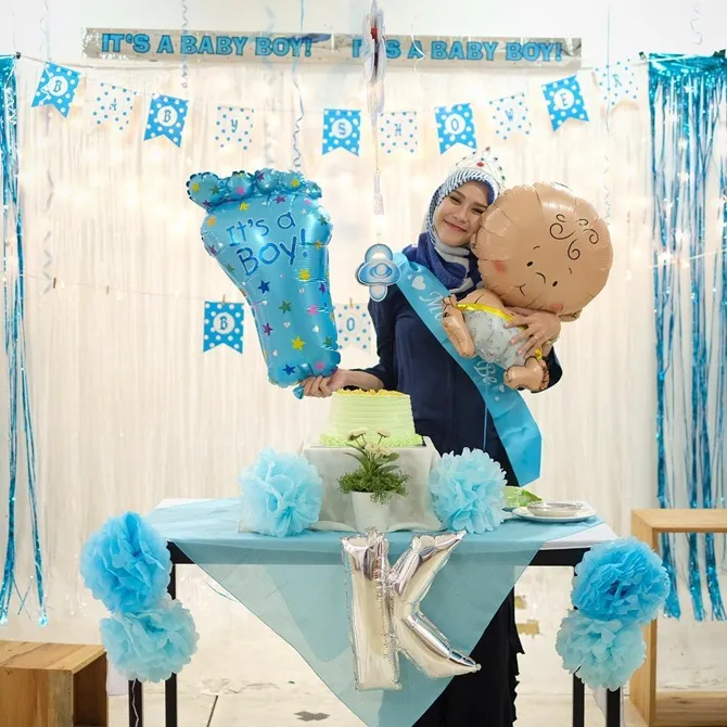 Baby Shower Zaskia Adya Mecca (credit: instagram.com/zaskiadyamecca)
