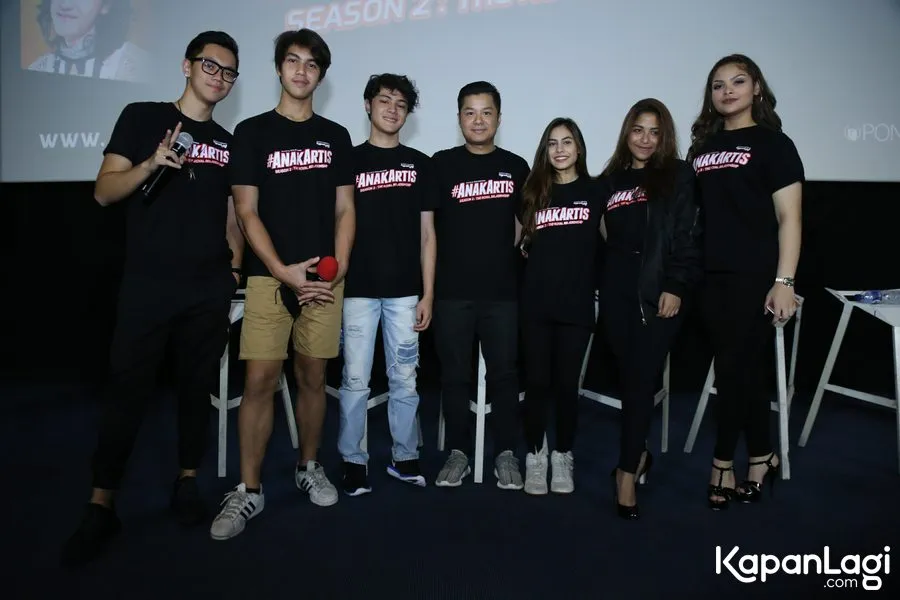 Mengikuti jejak sang ibu, Shawn kini makin sibuk di #AnakArtis2 © Agus Apriyanto