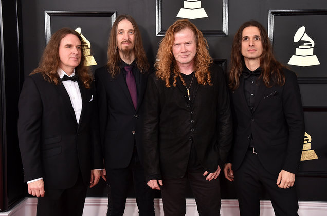 Megadeth, band metal yang pertama kali raih Grammy Awards setelah 3 dekade berkarir © billboard