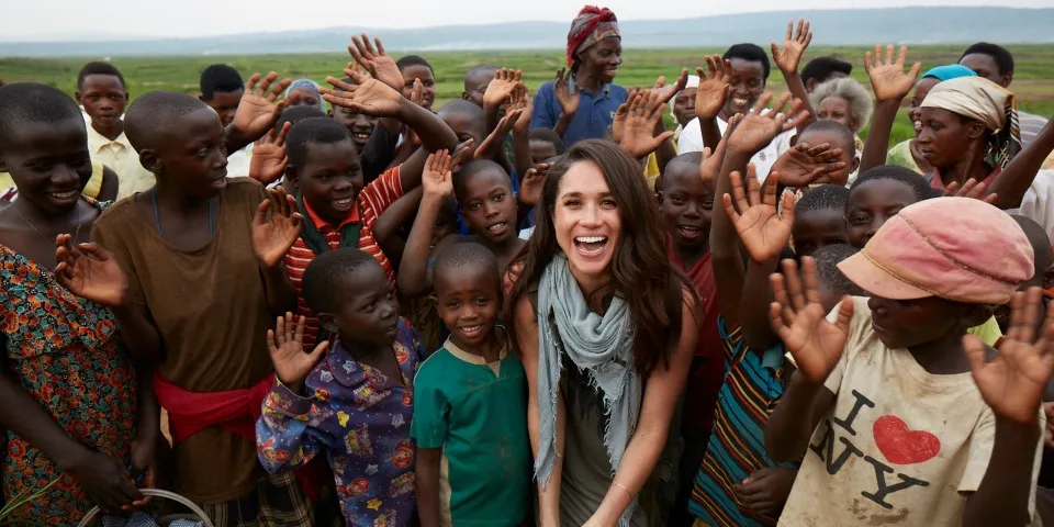 Meghan Markle di Afrika Selatan ©Press Assosiation