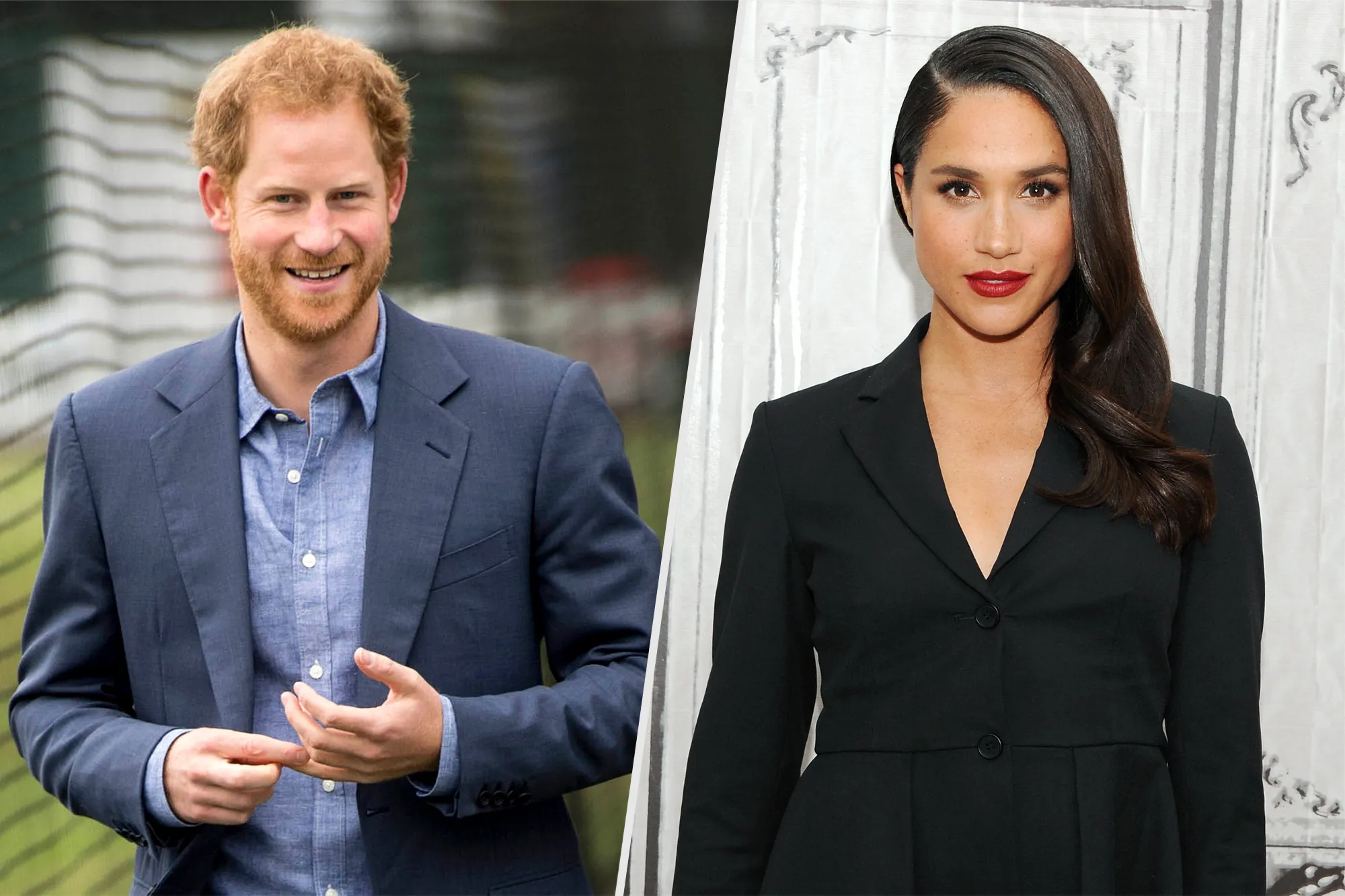 Meghan Markle & Prince Harry © People