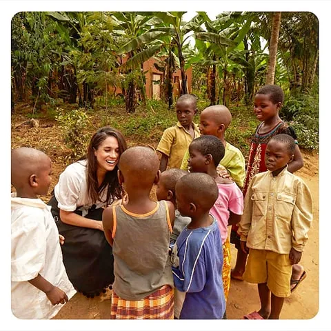 Meghan Markle mengunjungi Rwanda untuk kegiatan kemanusiaan © Instagram.com/meghanmarkle