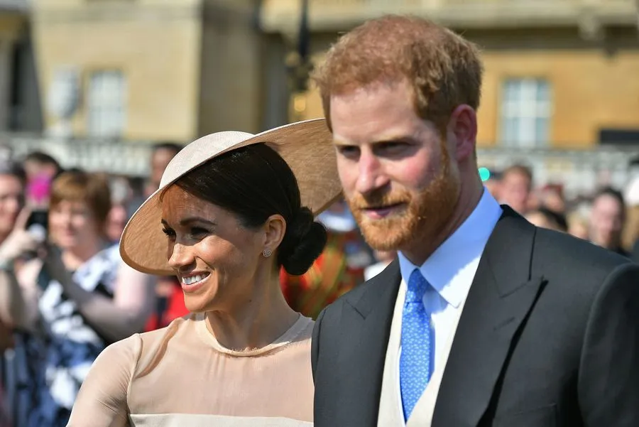 Meghan dan Harry begitu kelelahan di hari pernikahan mereka © AFP