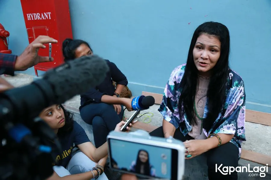 Melanie tetap bawa perkara ini ke meja hijau @ KapanLagi.com/Agus Apriyanto