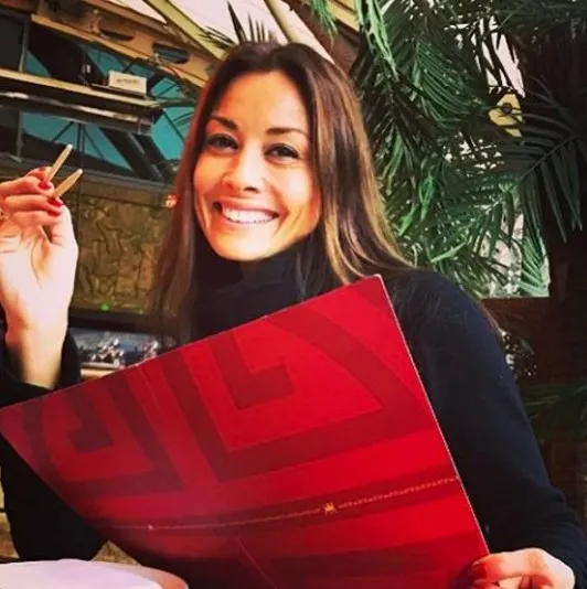 Melanie sepertinya tak terlalu ambil pusing dengan lambatnya metabolisme. Š instagram.com/msmelaniesykes