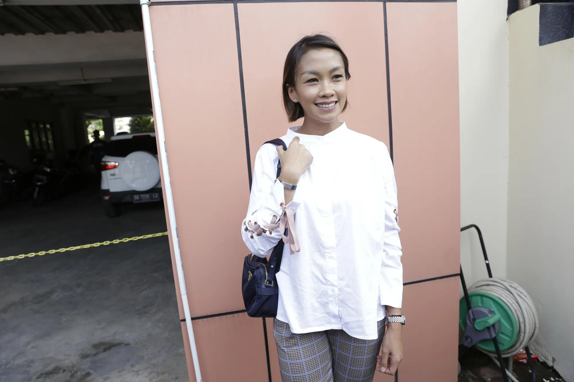 Melanie Putria © Kapanlagi/Agus Apriyanto