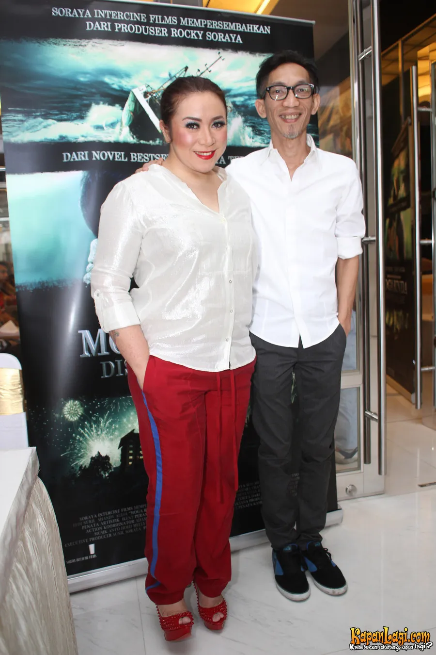 Melly Goeslaw dan Anto Hoed/@Foto: KapanLagi.com®