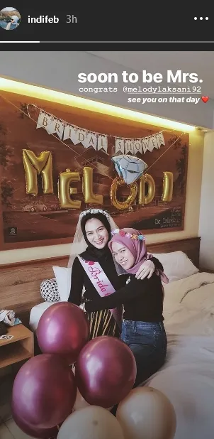 Saat Melody Eks JKT48 Mantap Berhijab dan Menjadi Seorang Istri