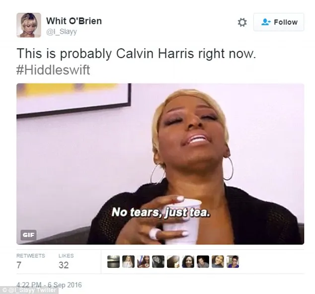 Calvin mungkin sedang tertawa girang sekarang © twitter.com