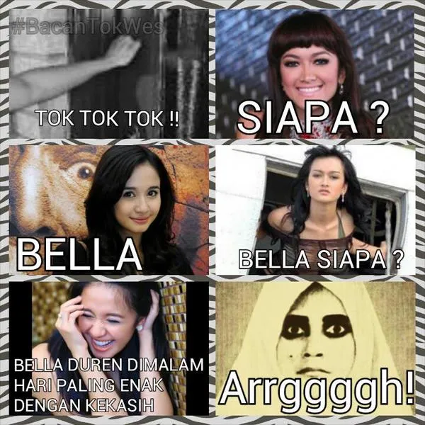 Meme Bella sindir Jupe / @bacanae12 Twitter