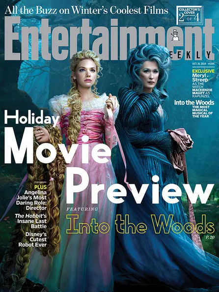 Meryl Streep jadi penyihir di INTO THE WOODS. (Entertainment Weekly)