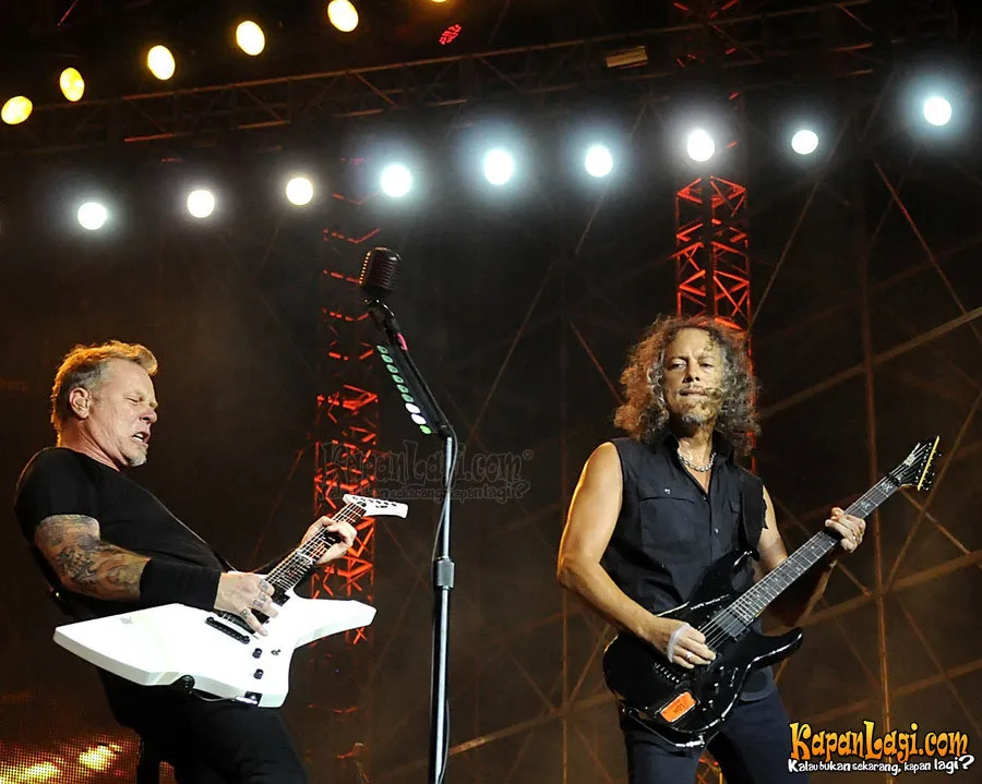 Penampilan Metallica di GBK/@Foto: KapanLagi.com®/Bambang