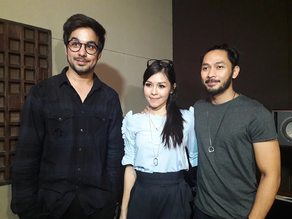 Metha akui momen ini sebagai pengalaman pertamanya sebagai seorang penyanyi © KapanLagi.com/Fikri Alfi Rosiyadi