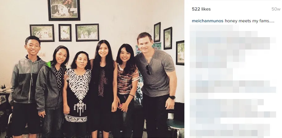 Inikah pacar baru Mey Chan? ©instagram/meichanmunos