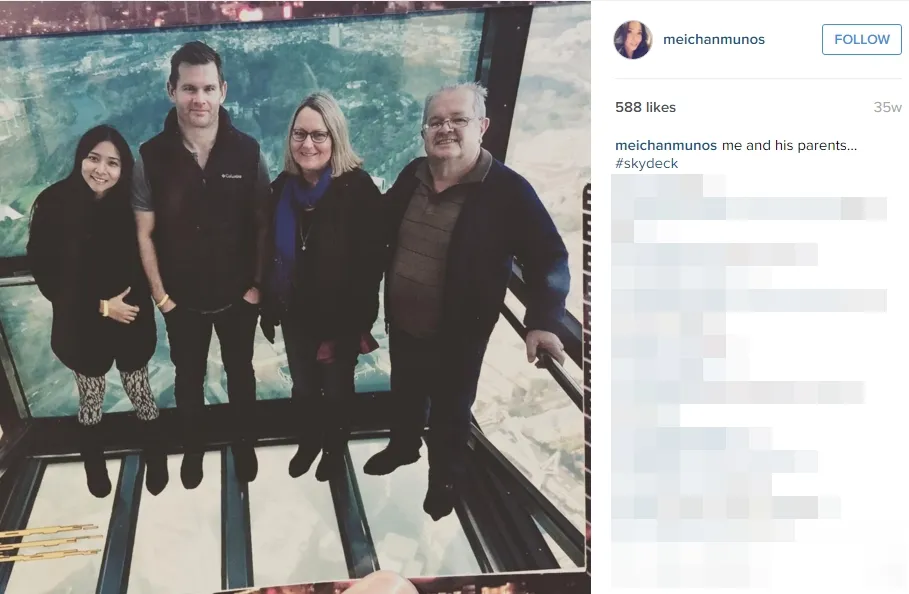 Mey Chan sudah bertemu keluarga pacar ©instagram/meichanmunos