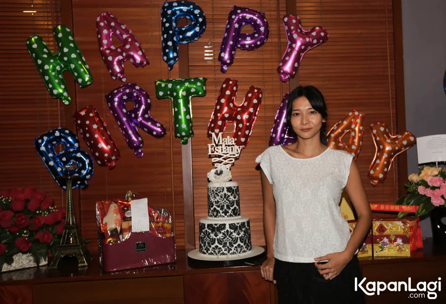 Mey Chan tetap bakal jadi orang Indonesia meski dinikahi bule. ŠKapanLagi.com/Budy Santoso