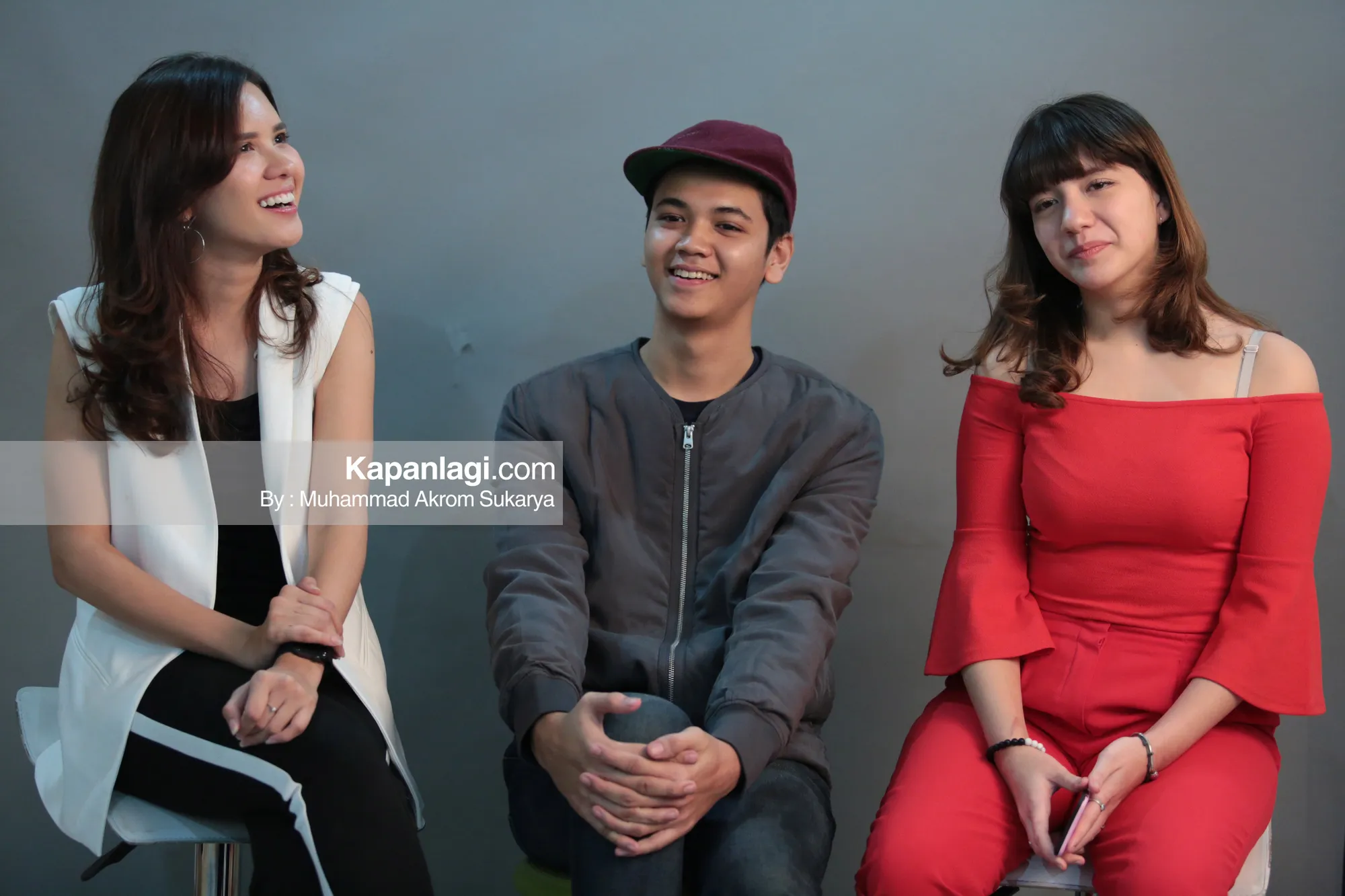 Michelle Joan, Devin Putra & Cassandra Lee © Kapanlagi/Muhammad Akrom Sukarya