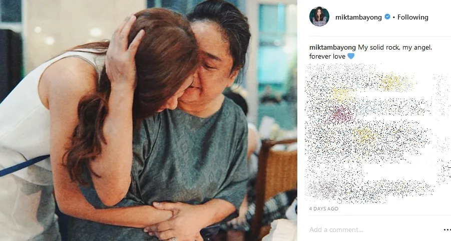 Postingan Mikha Tentang Ibunda