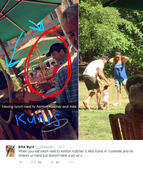 Bulan madu ala Mila dan Ashton, sederhana namun tetap romantis! @ twitter.com/_elliebyrdiii_