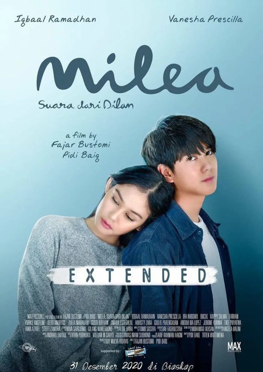 Poster Film MILEA: SUARA DARI DILAN (Credit: instagram.com/_maxpictures/)