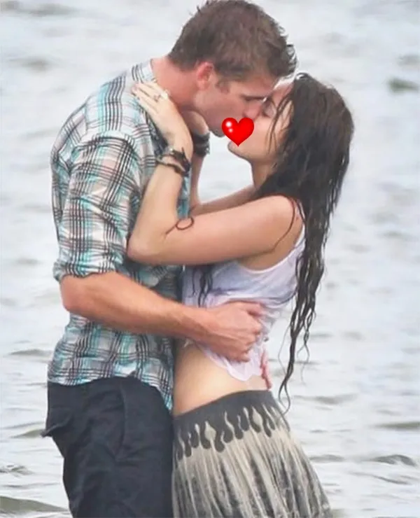 Miley dan Liam pertama kali bertemu di film THE LAST SONG © Instagram.com/mileycyrus