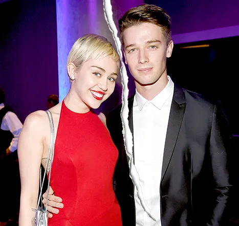 Miley dan Patrick tak lagi dekat @ usmagazine.com