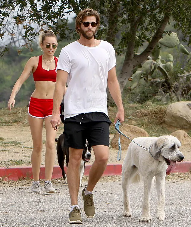 Miley tertangkap hiking bareng Liam © dailymail.co.uk