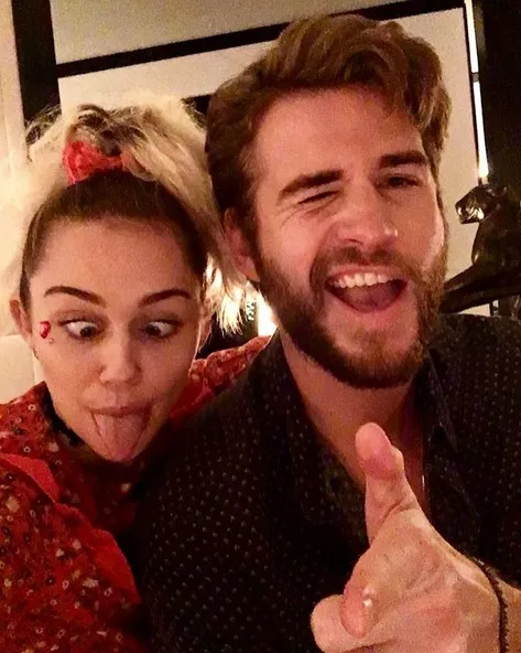 Happy birthday Liam! © instagram.com/mileycyrus
