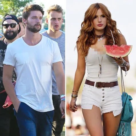 Patrick dan Bella hadir di festival Coachella @ istimewa