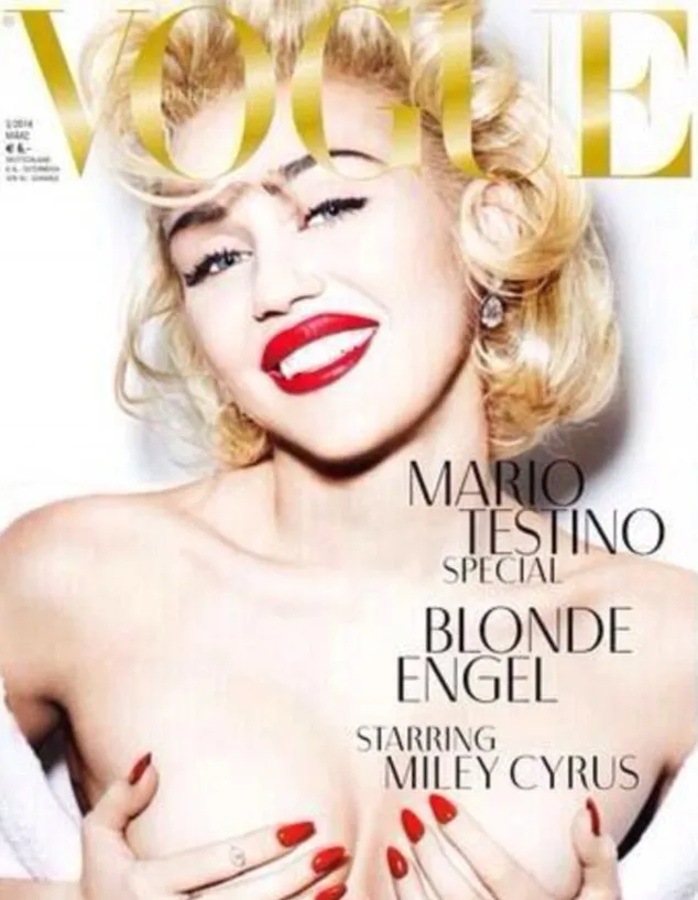 Miley Cyrus @ dailymail.co.uk