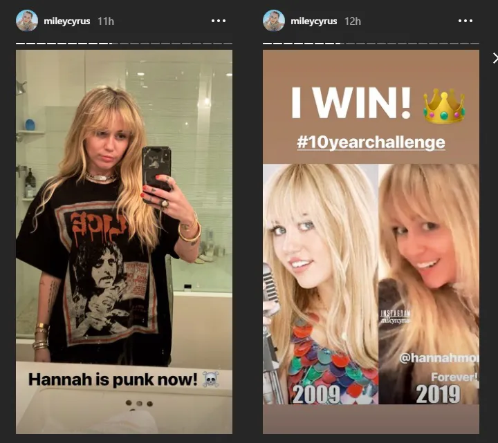 foto: instagram/mileycurys