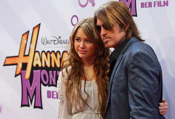 Miley dan Ayahnya, Billy Ray @foto: zimbio.com