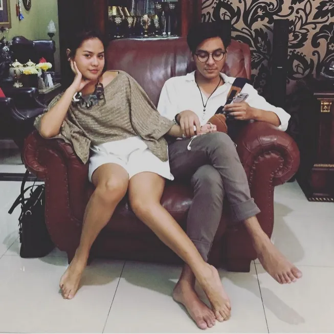 Selain sang ayah, ada sosok pria baru yang mewarnai kehidupan Mytha. /©instagram.com/mytha_lestari