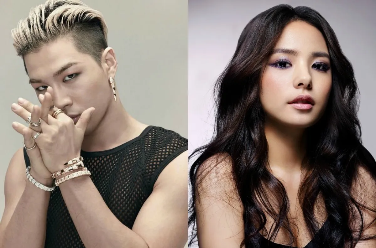 Taeyang dan Min Hyo Rin resmi pacaran. ©koreaboo.com